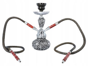 Shisha Szisza Fajka Wodna z Dwoma Wężami