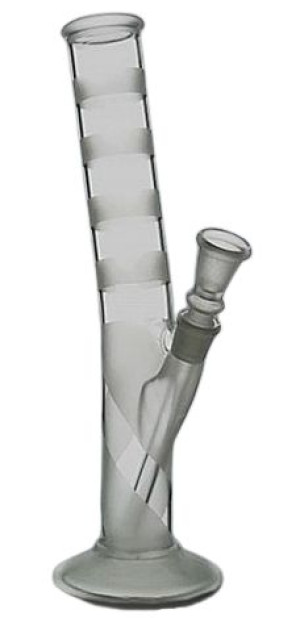 Fajka Wodna Bongo Szklane Przezroczyste 26 cm