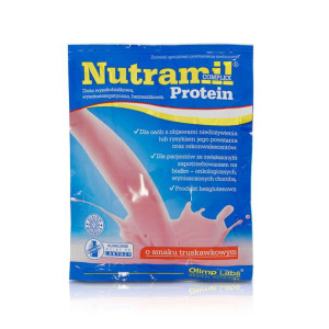 Olimp Nutramil Protein Complex (Zamiennik Posiłku) 72g Truskawka