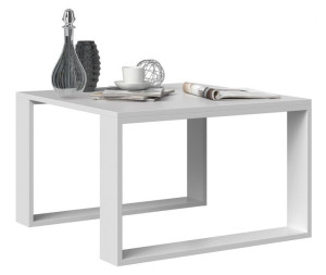 Stolik Kawowy Ława Salon Loft Modern Mini Biel