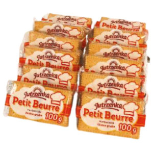 Jutrzenka Herbatniki Petit Beurre 100g-12szt