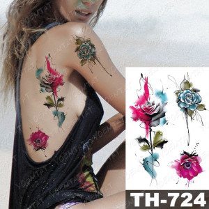 Tatuaż Zmywalny Tymczasowe Tatuaże Duże Premium Xl 19-th724