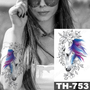 Tatuaż Zmywalny Tymczasowe Tatuaże Duże 25-th753