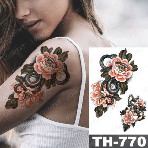 Tatuaż Zmywalny Tymczasowe Tatuaże Duże 29-th770