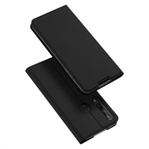 Dux Ducis Skin Pro Kabura Etui Pokrowiec Z Klapką Huawei Y6p Czarny