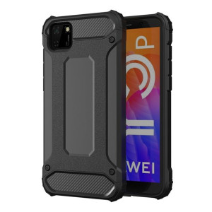 Hybrid Armor Pancerne Hybrydowe Etui Pokrowiec Huawei Y5p Czarny