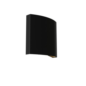 Czarno Złoty Kinkiet Borde I Black/Gold