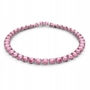 SWAROVSKI - Naszyjnik Millenia Octagon Pink RHS