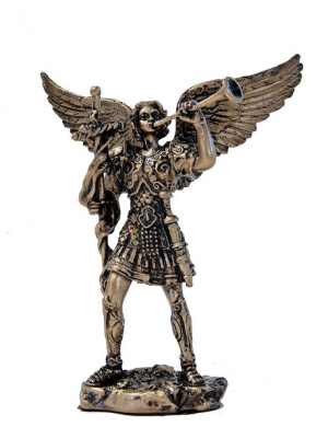 Figura Archanioła Gabriela,  patrona łączności i dyplomatów