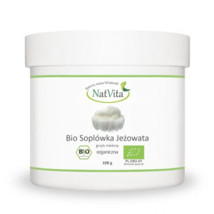 Natvita Soplówka Jeżowata Bio 100g