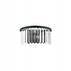 Kinkiet Elegancki Kryształowy Cristal Black Kinkie