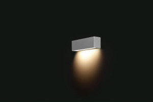 Kinkiet Straight Wall Silver Xs