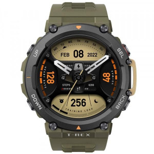 Smartwatch Amazfit T-Rex 2 Wild Green
