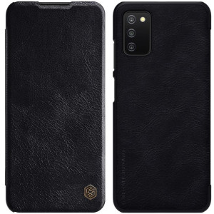 Nillkin Qin Skórzana Kabura Etui Samsung Galaxy A03s Czarny