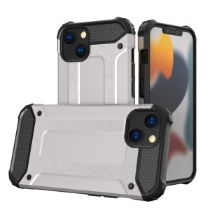 Hybrid Armor Pancerne Hybrydowe Etui Pokrowiec Iphone 13 Srebrny