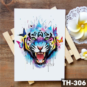 Tatuaż Zmywalny Tymczasowe Tatuaże Wodoodporny 09-th306