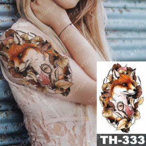 Tatuaż Zmywalny Tymczasowe Tatuaże Wodoodporny 21-th333