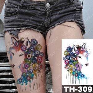 Tatuaż Zmywalny Tymczasowe Tatuaże Wodoodporny 05-th309