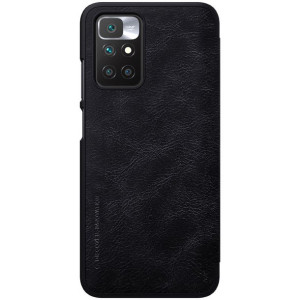 Nillkin Qin Skórzana Kabura Etui Xiaomi Redmi 10 Czarny