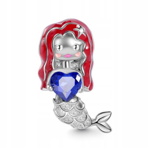GNOCE - Charms Mermaid with Heart of the Ocean