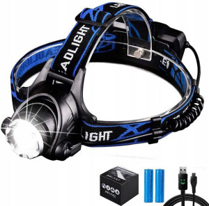Latarka Czołowa Czołówka Lampka Led Zoom Xm-lt6