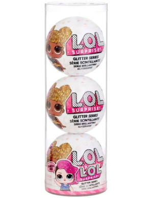 3x Lol Glitter Winter Surprise Laleczka Lalka Suprise
