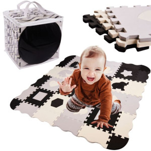 Puzzle Piankowe Duże Dla Dzieci Mata Edukacyjna Zabawka Dla 1, 2 Latka