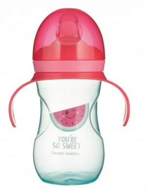 Kubek Canpol Babies So Cool 270ml różowy