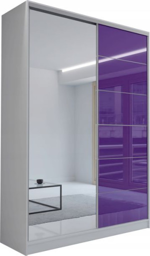 Szafa Rossi 110 X 250 Linia Royal- Lacobel-lustro