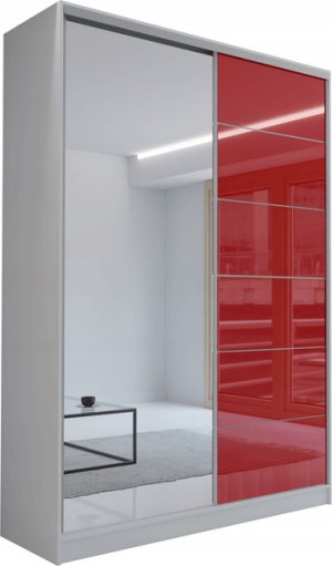 Szafa Rossi 120 X 250 Linia Royal- Lacobel-lustro