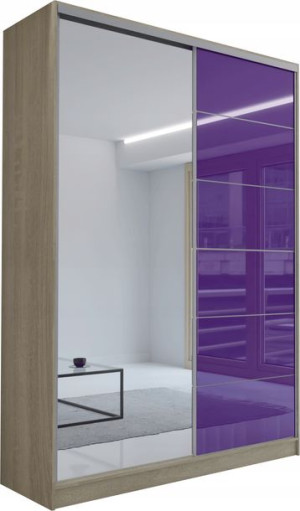 Szafa Rossi 160 X 250 Linia Royal- Lacobel-lustro