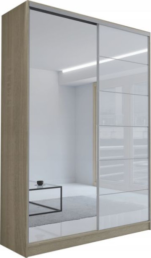 Szafa Rossi 180 X 250 Linia Royal- Lacobel-lustro