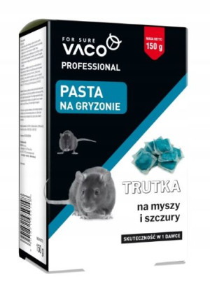 Vaco trutka pasta na myszy i szczury 150g