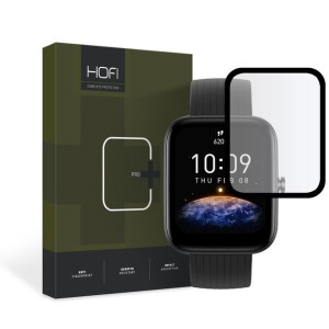 Szkło Hybrydowe Hofi Hybrid Pro+ Amazfit Bip 3/3 Pro Czarny