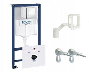 Stelaż 5w1 GROHE RAPID chrom 38827 + kostki FRESH