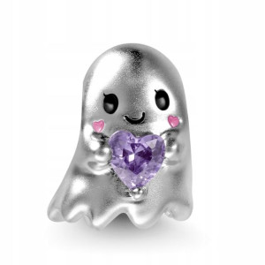 GNOCE - Charms Cute Ghost Embraces Heart