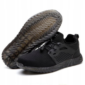Buty robocze 43 bardzo wytrzymałe CZARNE