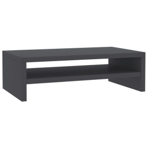 Podstawka pod monitor, szara, 42x24x13 cm
