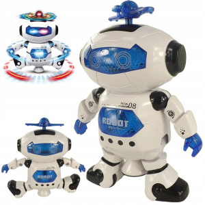 Robot 360 Tańczący Interaktywny Jeździ Dźwięk 44-2