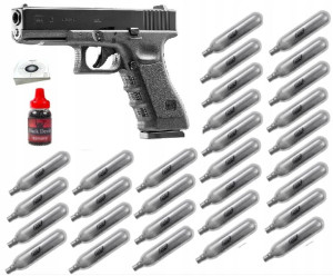 Glock 17 Blowback Wiatrówka Pistolet Na Gaz 4,5mm