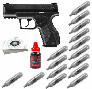 Wiatrówka Na Gaz 4,5mm Pistolet Na Metalowe Kulki