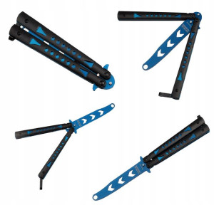 Nóż Motylkowy Treningowy Motylek Tępy Balisong