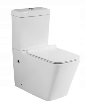 Kompakt Wc Bezrantowy T8003+deska Wolnoopad +mata