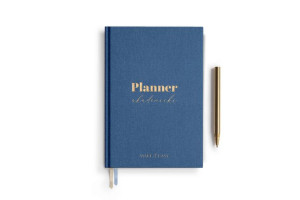 AKADEMICKI PLANNER KSIĄŻKOWY. Cornflower Flower
