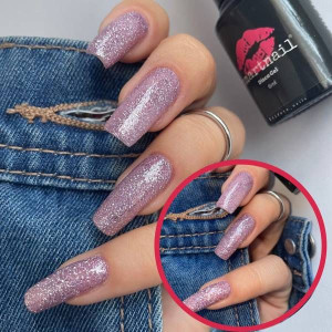 RJ 7007 Smartnail Flash Lakier hybrydowy Disco Gel 6ml 6g RÓŻOWY ROSEGOLD N