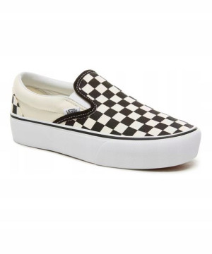 Buty Vans SLIP-ON PLATFORM V0018EBWW Chcker 6.5