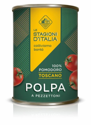 Le Stagioni d'Italia pomidory w puszce krojone 400g