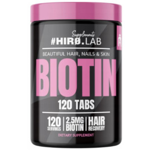 Hiro Lab Biotin 2,5mg 120 tabletek