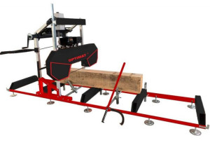 Trak tartak piła taśm spalin 7,5kW 790mm osł taśmy