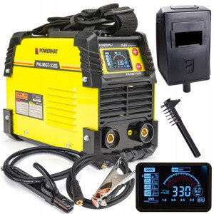 Spawarka Inwertorowa Mma Tig-lift Lcd 330a, 2 Lata Gwarancja